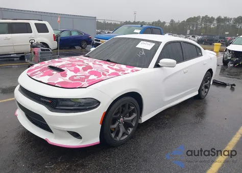 2019 Dodge Charger Gt Rwd из США, поврежденный, VIN 2C3CDXHG8KH681054